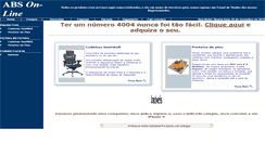 Desktop Screenshot of absol.com.br
